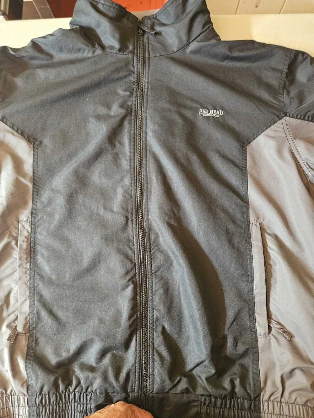 Men's Black & Gray Insulated Winter Jacket